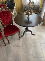 Mooie oude tafel, Ophalen, Gebruikt, Barok / Brocante, Rond