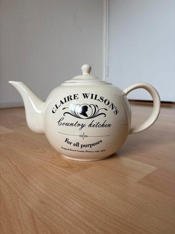 Theepot Claire Wilson’s beschikbaar voor biedingen