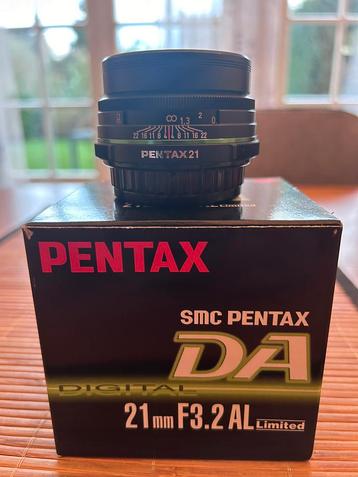 Pentax SMC DA 21mm F3.2 AL