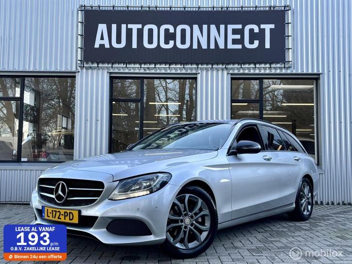 Mercedes C-klasse Estate 180. NAVI, CAMERA, TREKHAAK, STOELV, Auto's, Mercedes-Benz, Bedrijf, Te koop, C-Klasse, ABS, Achteruitrijcamera