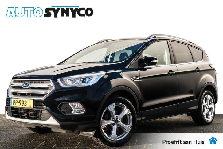 Ford Kuga 1.5 EcoBoost Titanium | Trekhaak | Carplay | Camer, Auto's, Ford, Bedrijf, Te koop, Kuga, ABS, Achteruitrijcamera, Airbags