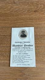 WO1 duitse militair bidprentje, Verzamelen, Verzenden