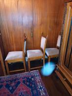 Te koop: 4 antieke stoelen in perfecte staat. Details: Privé, Sport en Fitness, Sauna, Ophalen of Verzenden, Zo goed als nieuw