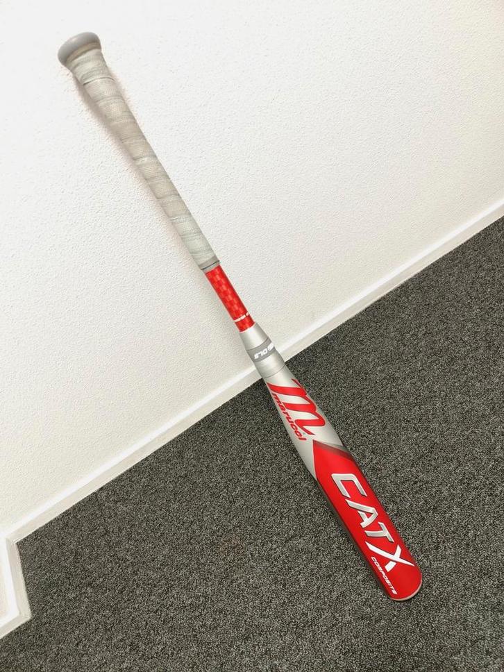 Z.g.a.n. 33" Marucci CAT X BBCOR knuppel (33/-3), Sport en Fitness, Honkbal en Softbal, Zo goed als nieuw, Knuppel, Honkbal, Ophalen of Verzenden