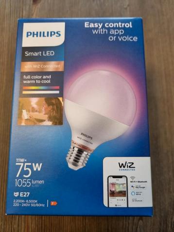 Philips Wiz Smart LED E27 Color Lamp 11w (75w) Brand New