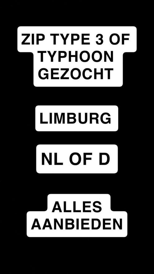 ZIP TYPE OF TYPHOON GEZOCHT, Fietsen en Brommers, Scooters | Piaggio, Zip, Ophalen