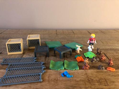 Playmobil konijnen hok/ren 6140, Kinderen en Baby's, Speelgoed | Playmobil, Ophalen of Verzenden