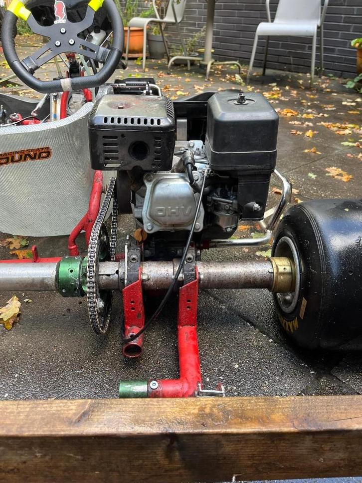 kart 160cc 4 takt motor blok, Sport en Fitness, Karting, Gebruikt, Kart, Ophalen of Verzenden