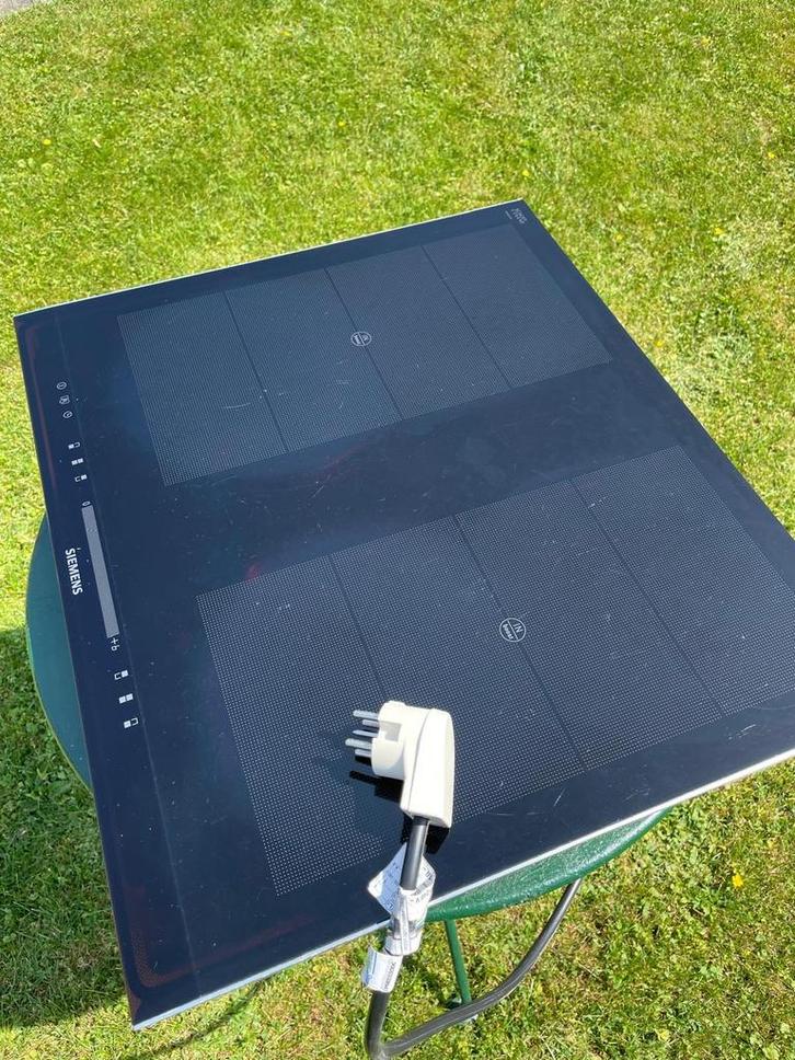 Siemens Inductie Kookplaat - Inbouw, Witgoed en Apparatuur, Kookplaten, Gebruikt, Inbouw, Inductie, 4 kookzones, Ophalen of Verzenden