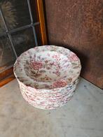 Soepbord rose chintz Johnson Bros, Antiek en Kunst, Antiek | Servies los, Ophalen of Verzenden