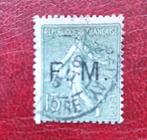 Frankrijk 1904 Zaaister met opdruk gestempeld Yvert 3, Postzegels en Munten, Postzegels | Europa | Frankrijk, Ophalen of Verzenden