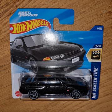 491 - Hotwheels Nissan Skyline GT-R R32 in verpakking.  beschikbaar voor biedingen