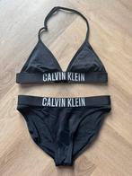 Calvin Klein bikini zwart maat 10-12 jaar (140 t/m 152), Kinderen en Baby's, Bikiniset, Zo goed als nieuw, Maat 140, UV-zwemkleding