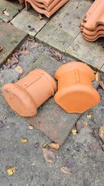 Nokpannen - eindpan links en rechts, Doe-het-zelf en Verbouw, Dakpannen en Dakbedekking, Ophalen, Steen of Klei, Dakpannen