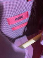 Overhemd Hugo Boss mt S (5), Bruin, Halswijdte 38 (S) of kleiner, Zo goed als nieuw, Hugo boss