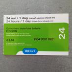 24 uur dagkaart gvb amsterdam, Eén persoon, Trein
