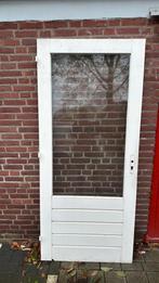 Balkondeur hardhout 40mm, Doe-het-zelf en Verbouw, Ophalen, Buitendeur, 200 tot 215 cm