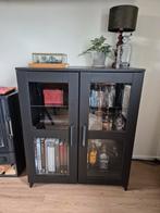 Ikea Brimnes vitrinekast zwart 95x78x41 cm., Huis en Inrichting, Ophalen, Glas, 50 tot 100 cm, Minder dan 100 cm