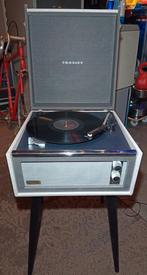 Crosley Bermuda Retro Platenspeler Antraciet, Ophalen, Overige merken