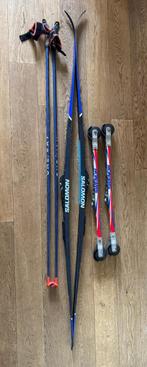 Vasaloppet Langlauf & Rolski Set, Sport en Fitness, Ophalen, Salomon, Ski's, Gebruikt