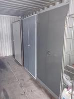 Drie stalen kasten vloeistofdicht opberg en vakkenkast, Ophalen, Minder dan 150 cm, Metaal, 25 tot 50 cm