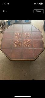 Vintage salontafel, Ophalen, Gebruikt, 50 tot 100 cm, Eikenhout