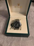 Rolex Submariner 41mm Zwarte Wijzerplaat, Polshorloge, Ophalen of Verzenden, Zo goed als nieuw, Rolex