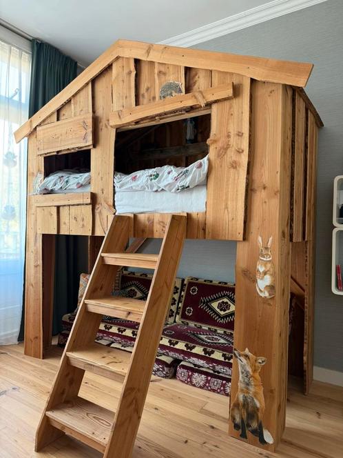 Saartje Prum Boomhut bed, Kinderen en Baby's, Kinderkamer | Stapelbedden en Hoogslapers, Gebruikt, Hoogslaper, Ophalen