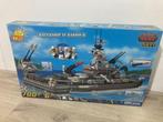 COBI 4701 battleship in harbour misb zeldzame set uit 2010, Ophalen, Nieuw, Overige merken
