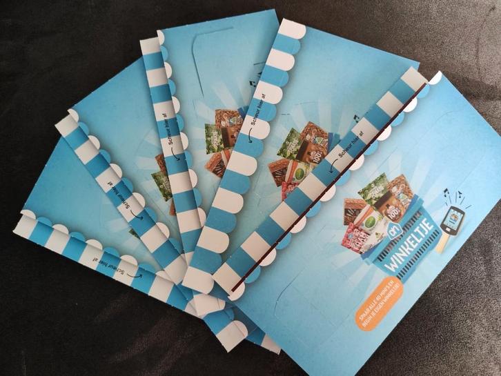 5x Begin je eigen winkeltje: Albert Heijn mini's, Verzamelen, Supermarktacties, Albert Heijn, Ophalen of Verzenden