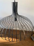 Metaaldraad lamp zwart Fonq, Huis en Inrichting, Lampen | Hanglampen, Ophalen of Verzenden, Zo goed als nieuw, 50 tot 75 cm