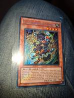 Yu-gi-oh Gladiator Beast Darius  LCGX  Secret Rare, Ophalen of Verzenden, Zo goed als nieuw, Losse kaart, Foil