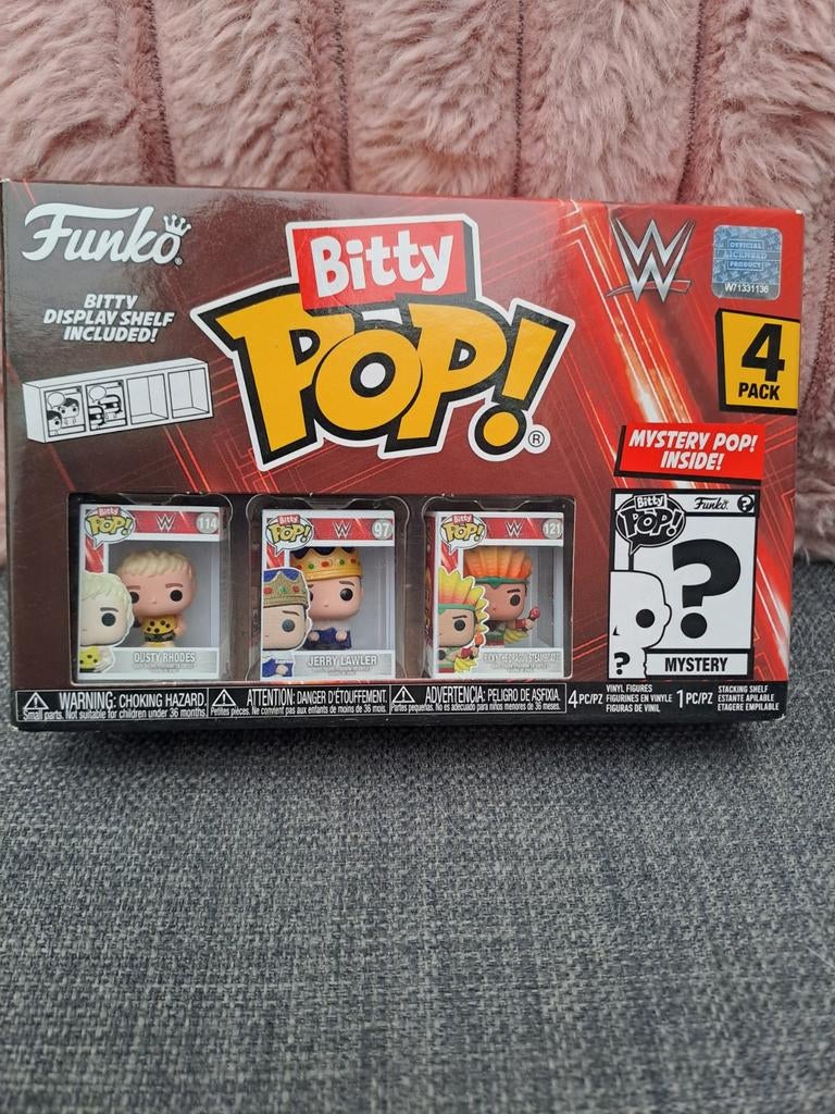 Funko Bitty Pop! WWE 4-Pack - Nieuw in verpakking, Ophalen of Verzenden, Nieuw