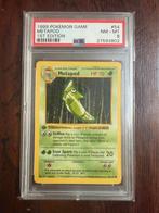 Metapod base #54 1999 1st Edition shadowless PSA 8, Hobby en Vrije tijd, Verzamelkaartspellen | Pokémon, Ophalen of Verzenden