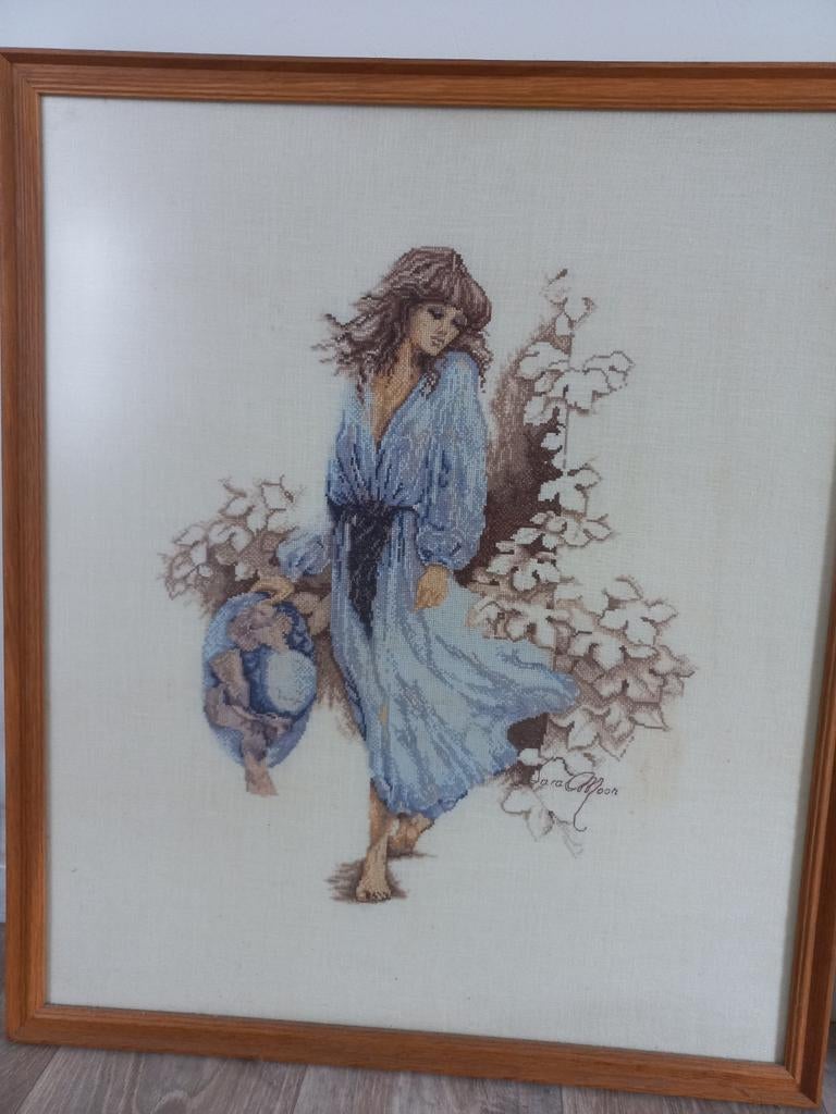 Borduurschilderij, Ophalen, Schilderij, Minder dan 50 cm