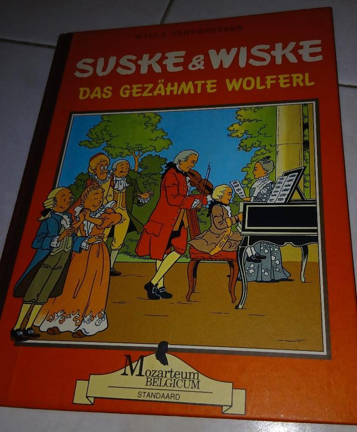 suske en wiske Das gezähmte Wolferl, Boeken, Stripboeken, Nieuw, Eén stripboek, Ophalen