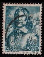 Jaar 1943 NVPH 420 Zeehelden - Cornelis Tromp [gestempeld]., Ophalen of Verzenden, Na 1940, Gestempeld