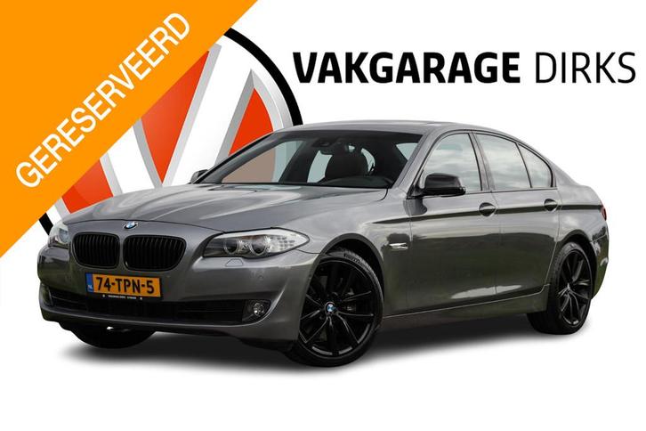 BMW 5-serie 535i High Executive ✅ Leder ✅ Schuifdak ✅, Auto's, BMW, Bedrijf, Te koop, 5-Serie, 360° camera, ABS, Achteruitrijcamera