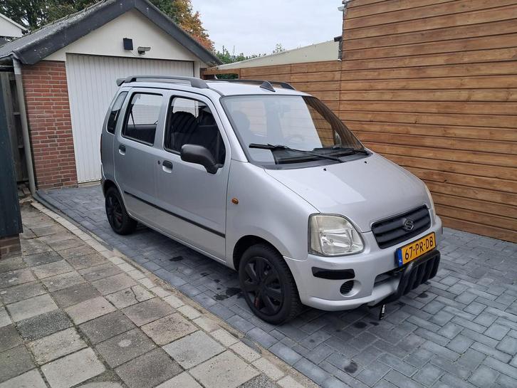 Suzuki Wagon R+ 1.0 2004 Grijs, Auto's, Suzuki, Particulier, Wagon R+, Benzine, C, Hatchback, Handgeschakeld, Origineel Nederlands