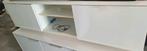 Tv meubel wit hangbaar hoogglans, Huis en Inrichting, Kasten | Televisiemeubels, 150 tot 200 cm, Minder dan 100 cm, 25 tot 50 cm