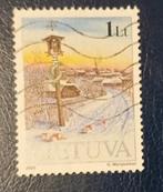 Lietuva 2000 pz aanzicht, Verzenden, Overige landen, Gestempeld