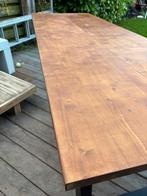 Stevige Eettafel 220 x 79 x 75, Huis en Inrichting, Tafels | Eettafels, Ophalen, 200 cm of meer, 50 tot 100 cm, Zo goed als nieuw