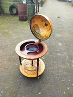 Vintage Globe Bar op Wielen, Ophalen, Gebruikt