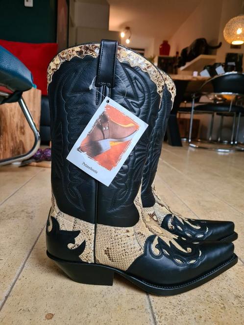 Primeboots python laarzen mt 44 / 43. Nieuw ! Cowboy western, Kleding | Heren, Schoenen, Nieuw, Boots, Bruin, Ophalen of Verzenden