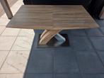 Eettafel uitschuifbaar 140cm/180cm, Ophalen, Gebruikt, 100 tot 150 cm, Vijf personen of meer