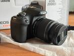 Canon EOS 2000D + 18-55mm Lens - Nieuwstaat!, Spiegelreflex, Canon, Ophalen of Verzenden, Zo goed als nieuw