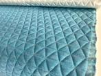 Kvadrat Febrik Triangle lichtblauw; 10 meter meubelstof, Hobby en Vrije tijd, Stoffen en Lappen, Wol, Blauw, 120 cm of meer, Ophalen of Verzenden