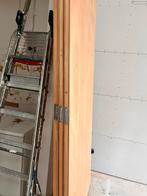 Grote schuifdeuren, multiplex + rails, 3 stuks (296x101cm), Doe-het-zelf en Verbouw, Deuren en Horren, Gebruikt, 215 cm of meer