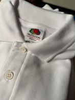 26 Witte Polo's Fruit of the Loom - om te bedrukken, Ophalen of Verzenden, Nieuw, Overige maten, Wit