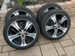 Continental ContiwinterContact 225/45 R17 op velg Saab Opel, Auto-onderdelen, Banden en Velgen, Ophalen, Gebruikt, Banden en Velgen